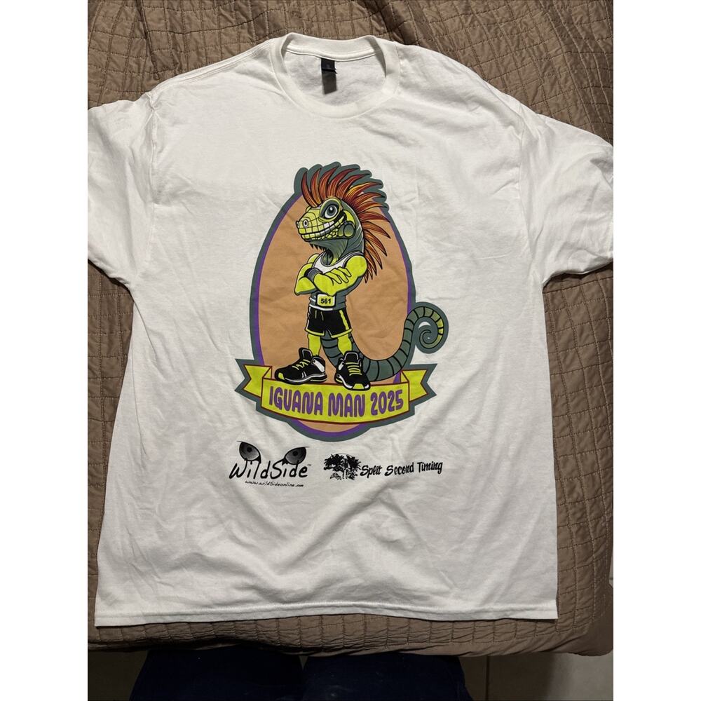 Iguana Man 2025 Tee Shirt Xl